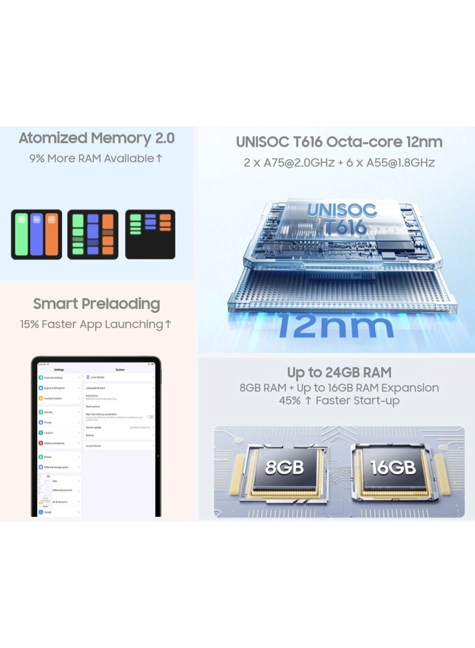 Tab 16 Pro - 256GB 11"