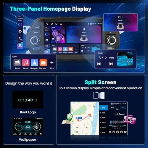 Android Car Radio - Bluetooth 5.0 Smartphone USB