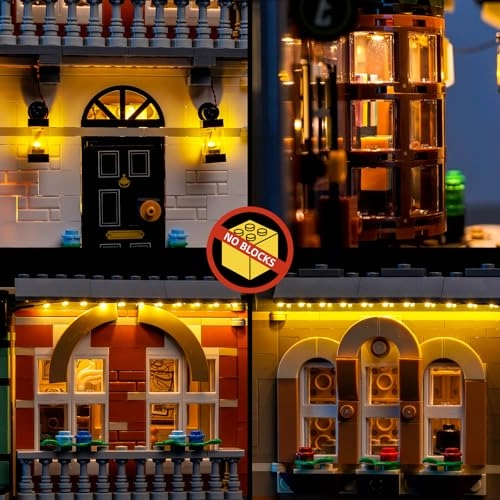 Remote Control Light Kit - 10351 Book Nook LED USB Charged