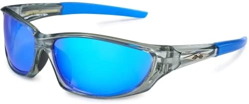 X LOOP Polarized Wrap Around Sport Sunglasses - 1.1MM TAC Lenses 100% UV400 Protection
