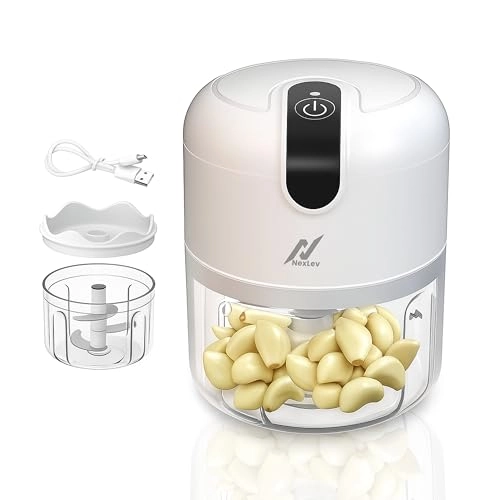 Mini Electric Chopper - 250ml One-Touch Operation
