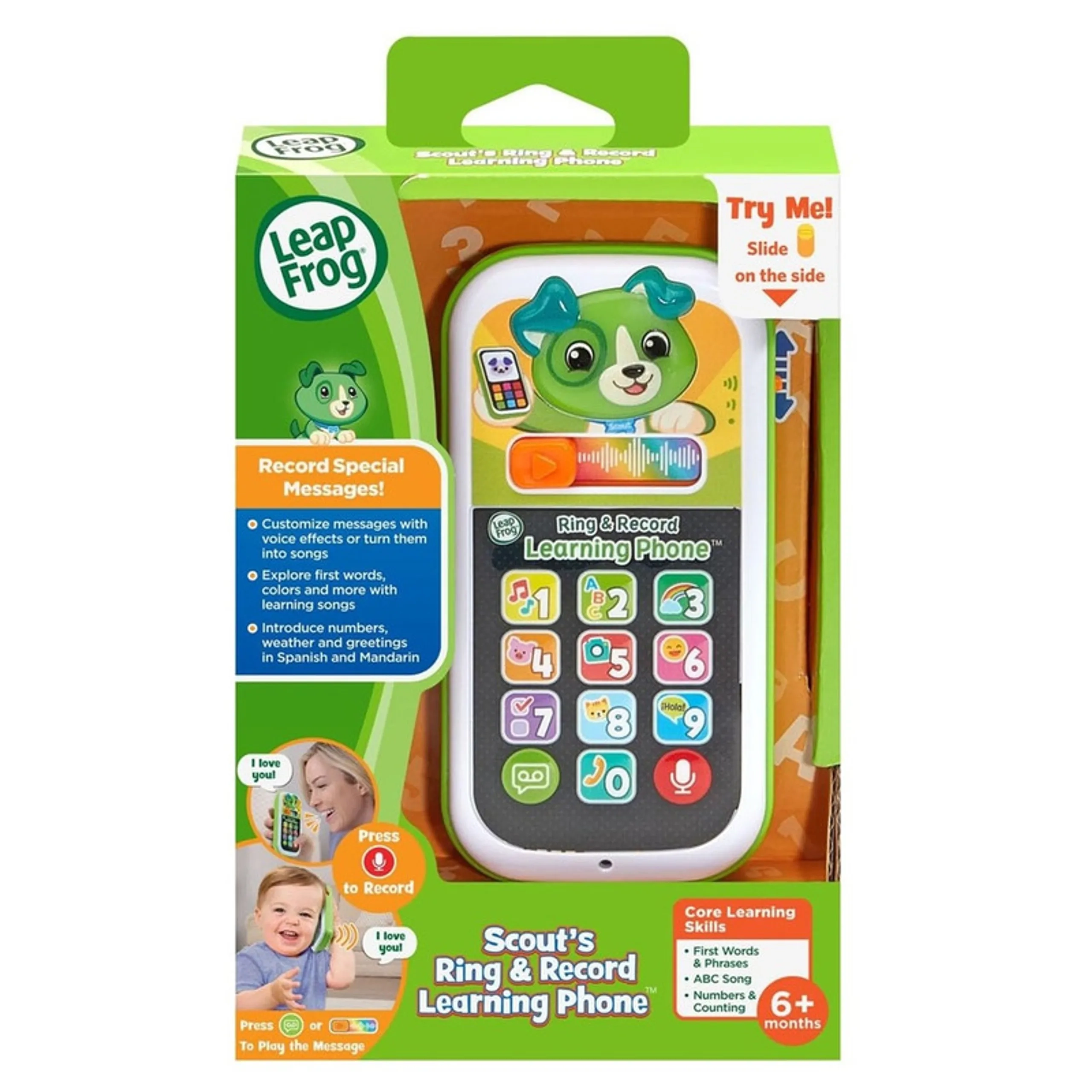 Scout's Ring & Record Learning Phone - 6+ months
