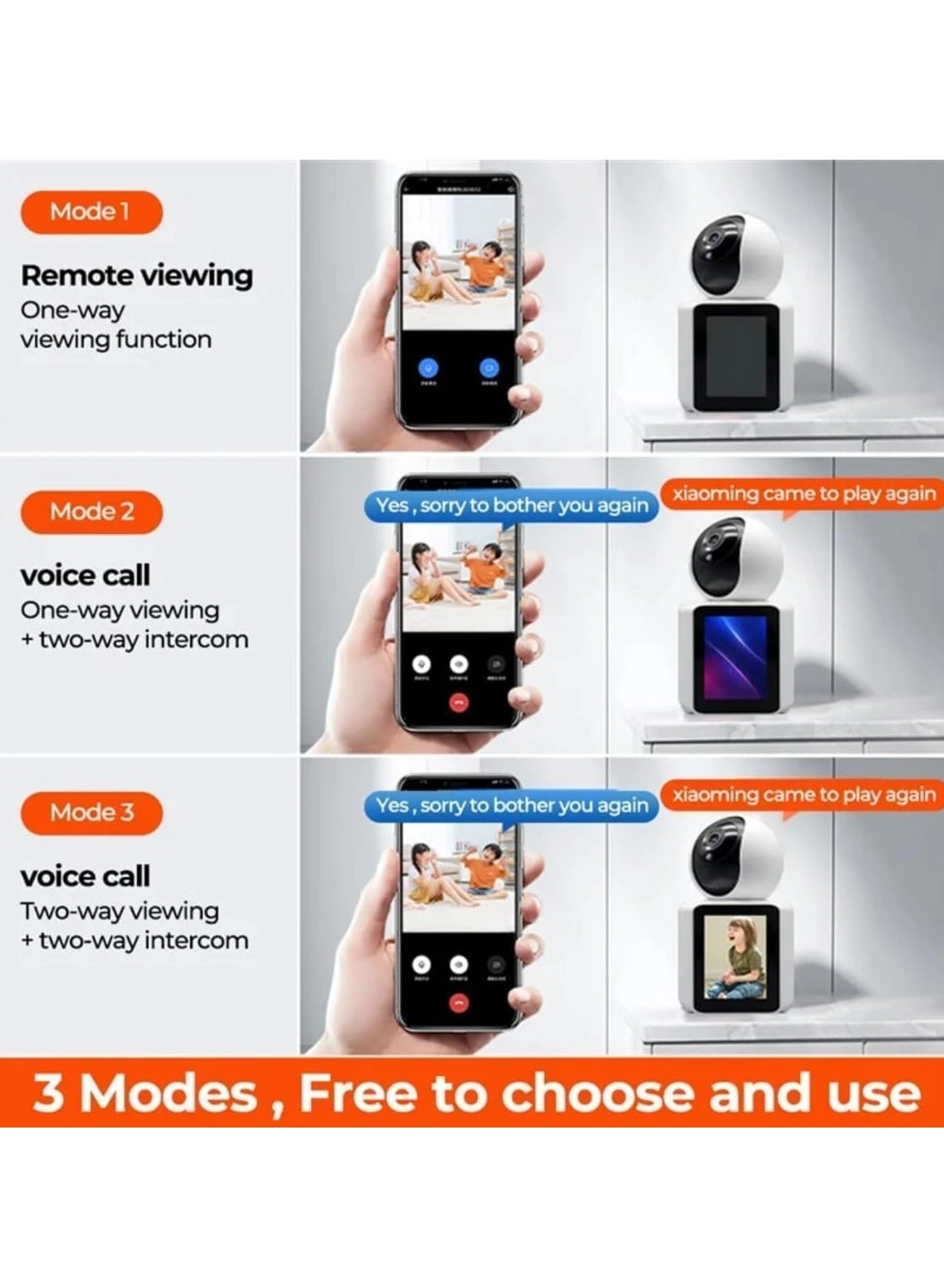Smart Wifi Camera - 2.8"