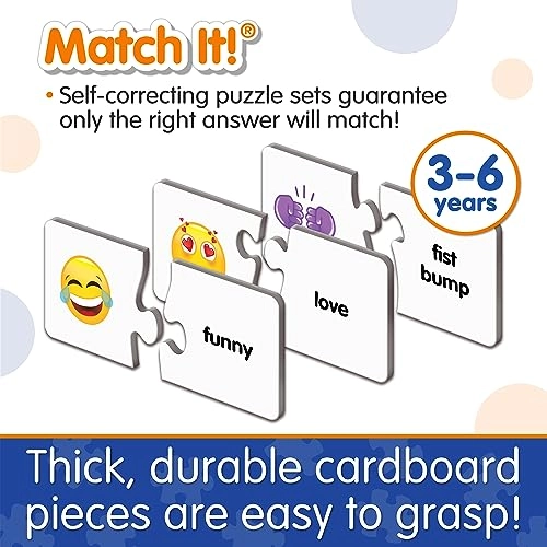 Match It! Emojis - 3 years and up 60 pieces