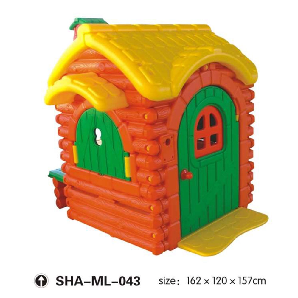 Kids Cottage Playhouse - Plastic Powder Coated