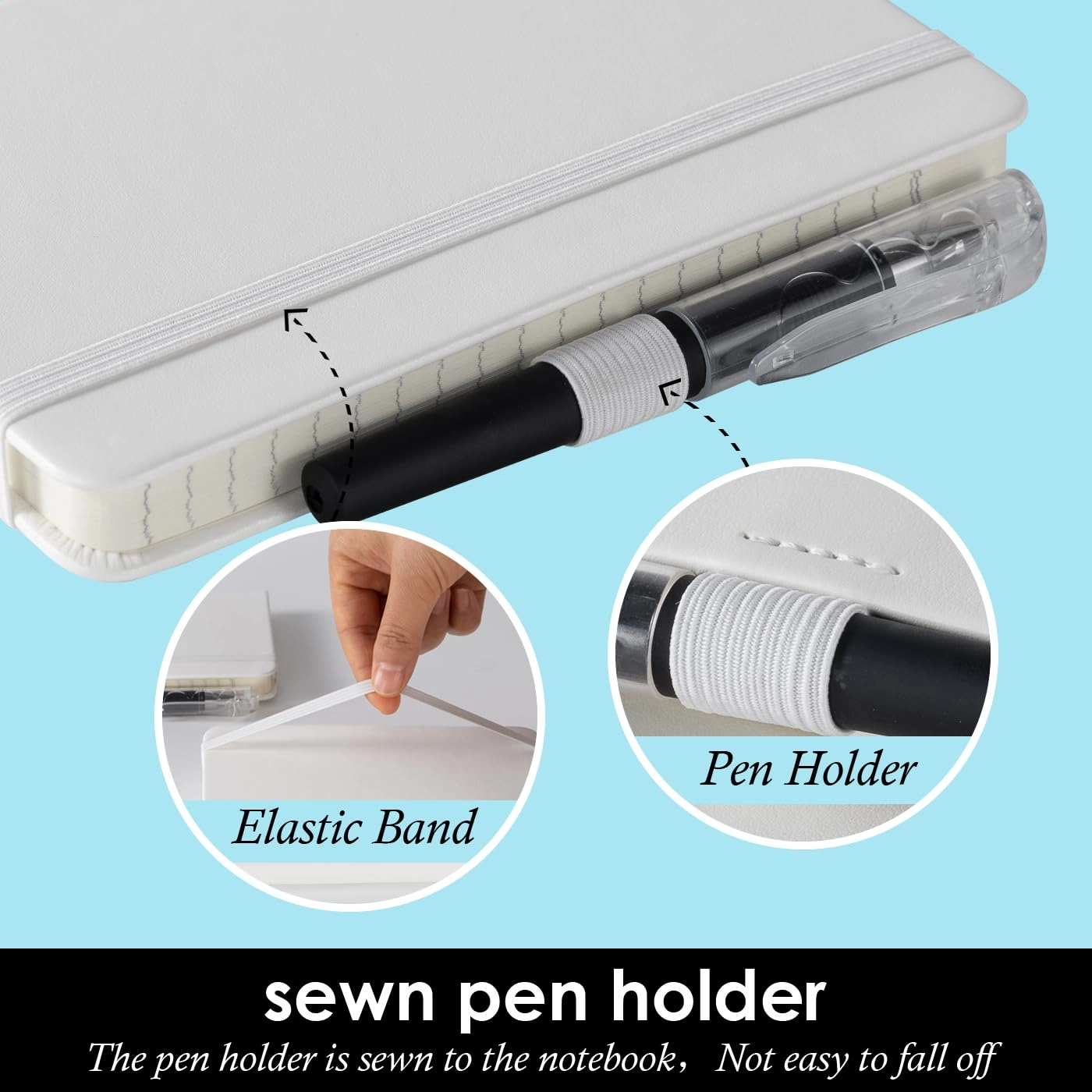 Small Notebook Journal - 68 Sheets 3 Pack Ruled