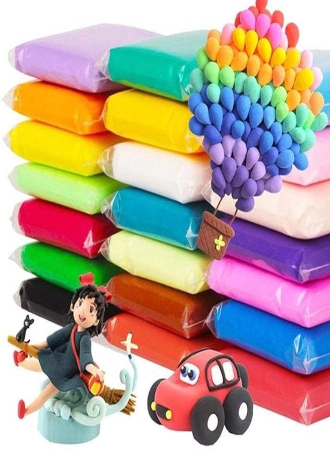 Air Dry Clay - Non-Toxic with Tools 12pcs.