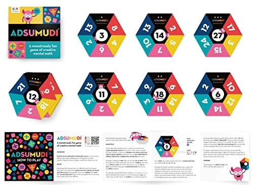 Adsumudi Math Game - 9 years and up 52 pieces