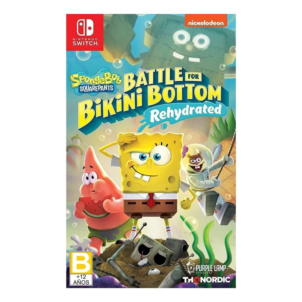 THQ Spongebob Squarepants: Battle for Bikini Bottom - Nintendo Switch