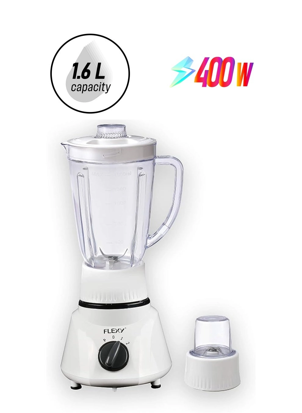 4 In 1 Food Processor - 1600 ml