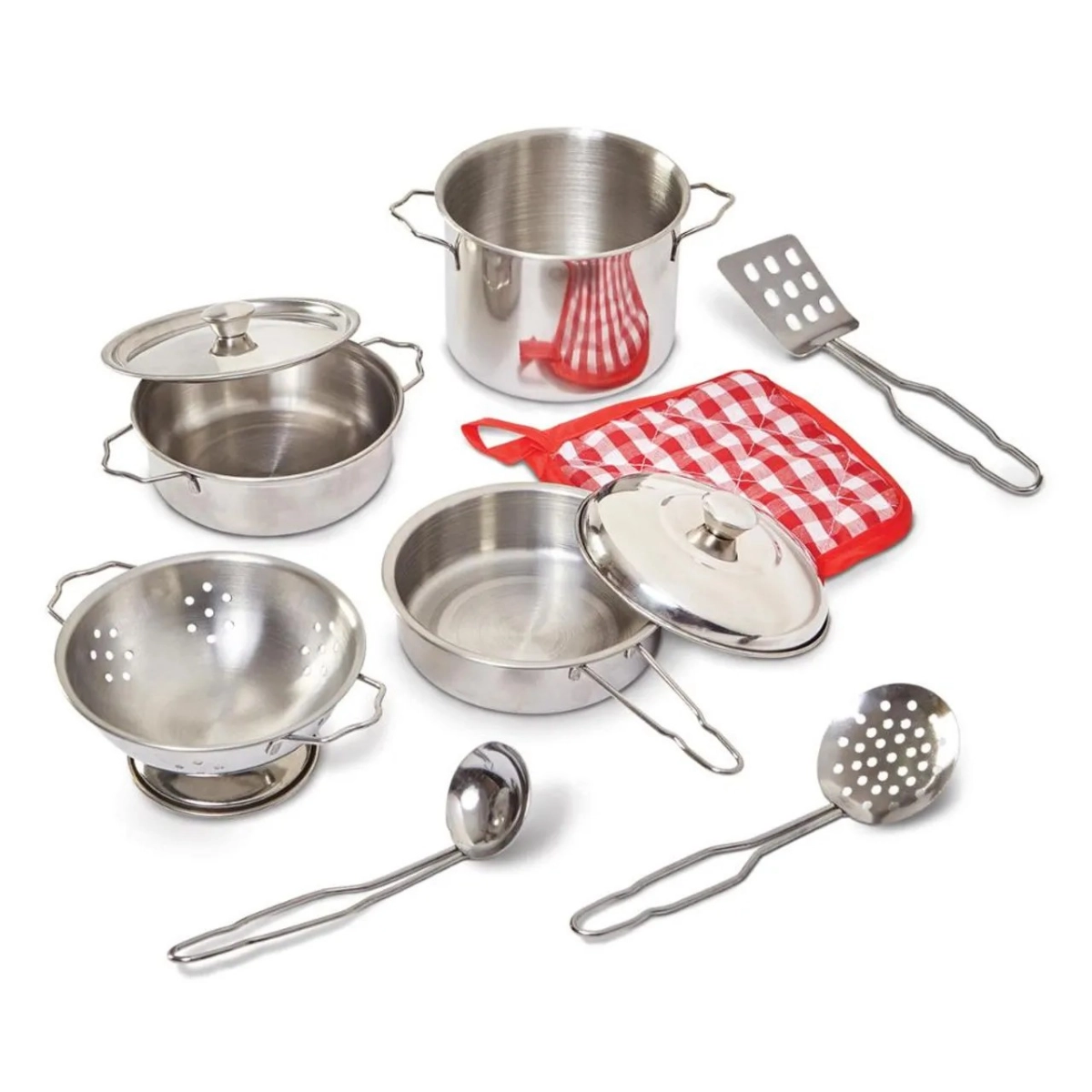 ADDO Busy Me My Pots And Pans Kitchen Playset - 10 pcs (527-315_13124_B)