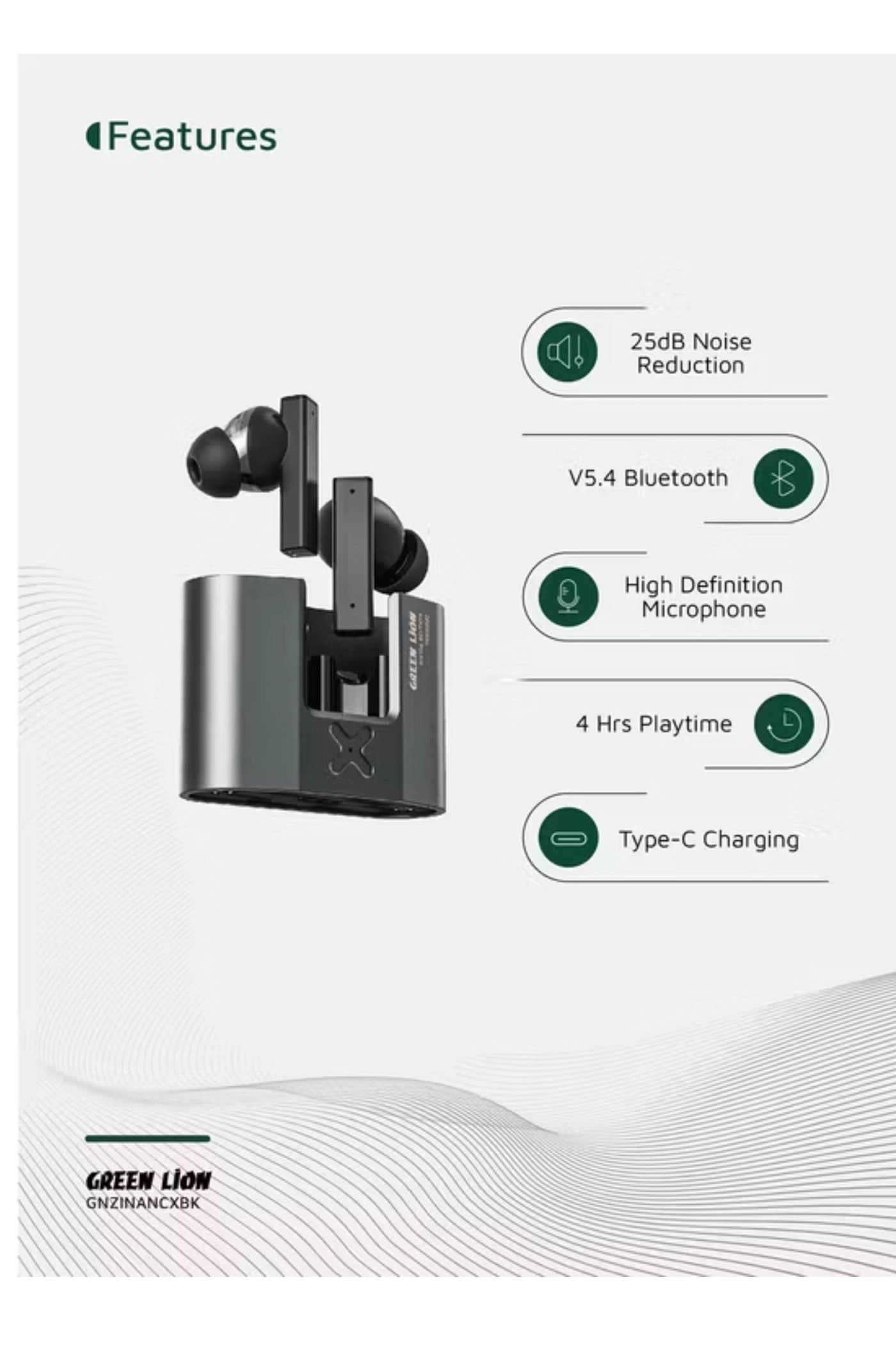 ZINC X Wireless Earbud