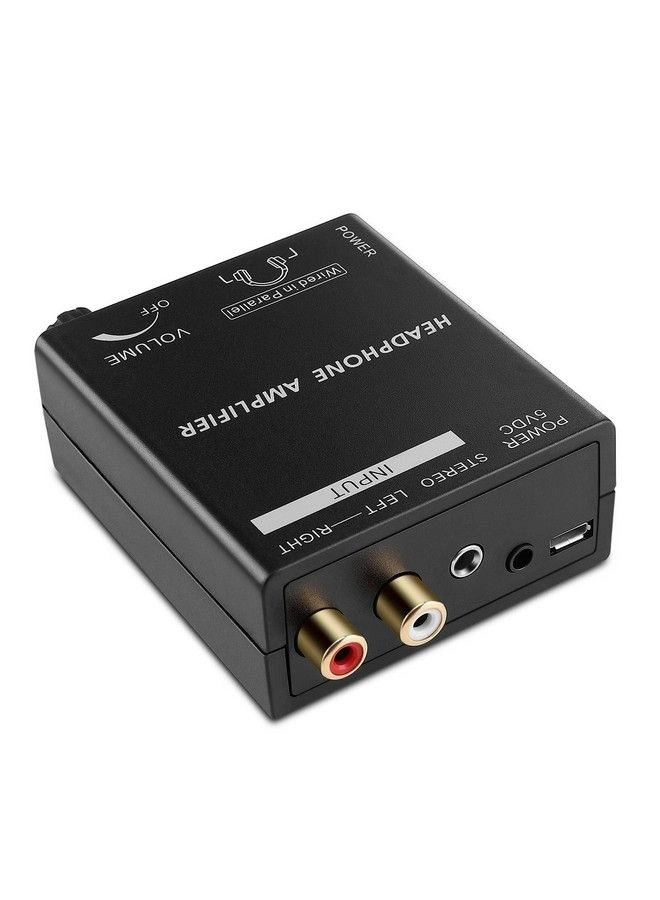 Headphone Amplifier - RCA Input 3.5mm 6.3mm Output