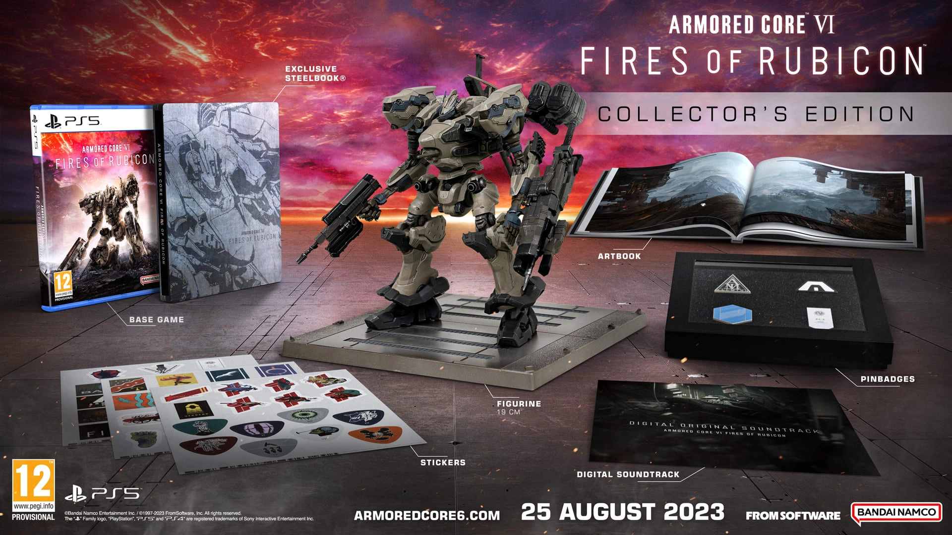 FromSoftware Armored Core VI Fires of Rubicon Collector's Edition - PlayStation 5