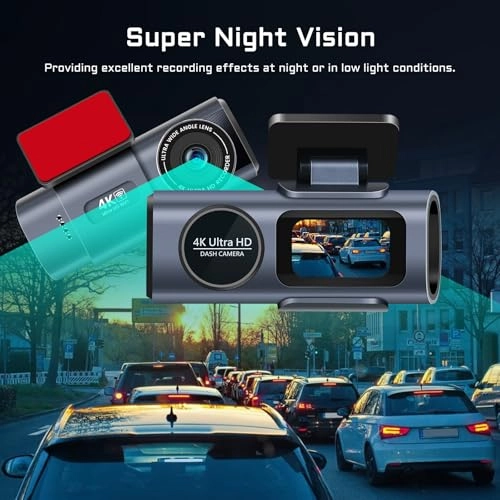 Dual Dash Cam - 4K
