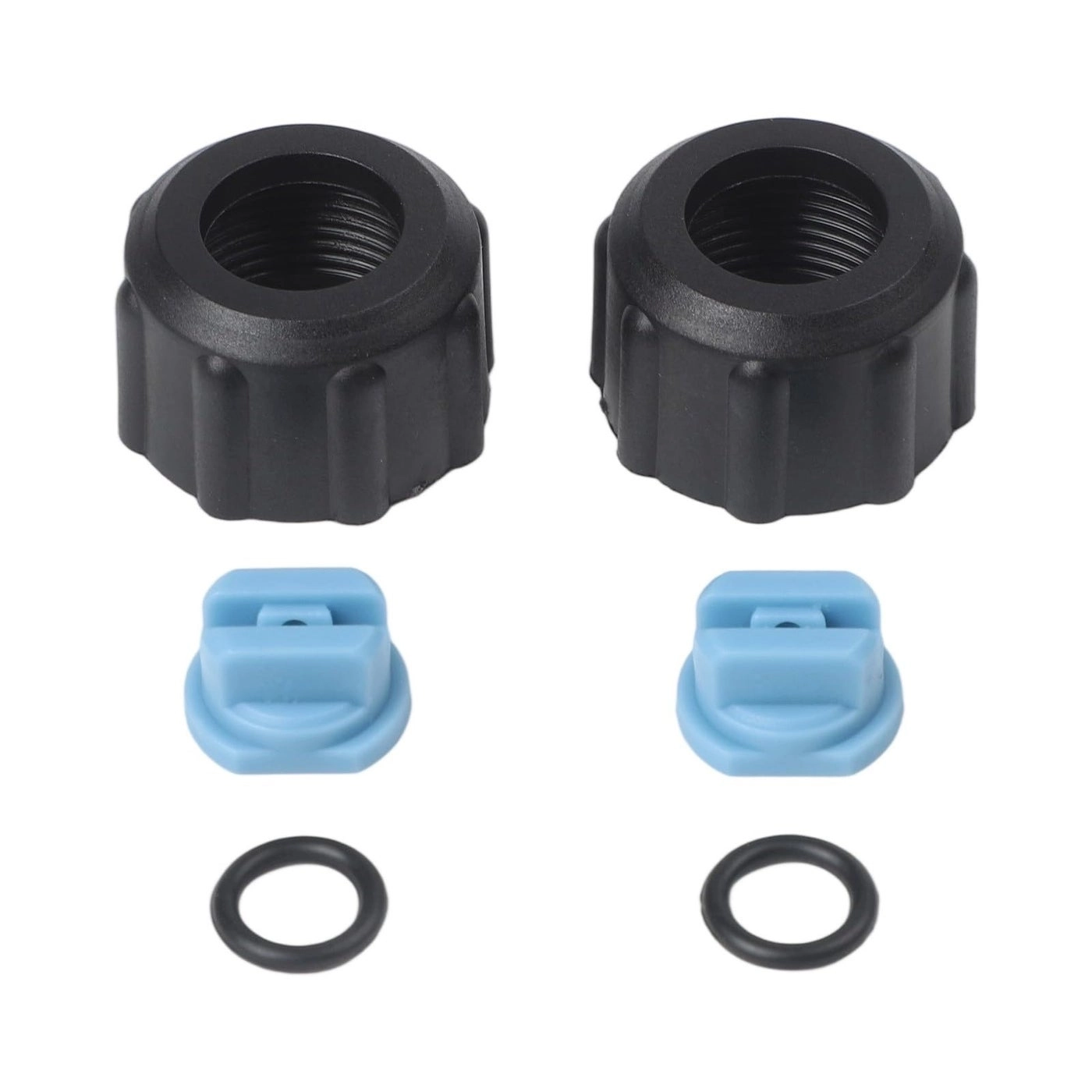 Nozzle Nut Kit - For PUZZI 8/1 10/1 100 200 2 Nozzles 2 Nuts 2 Sealing Rings
