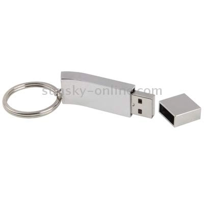 Computer Accessory Metallic on Key Ring Style USB Flash Disk - USB 2.0 4GB