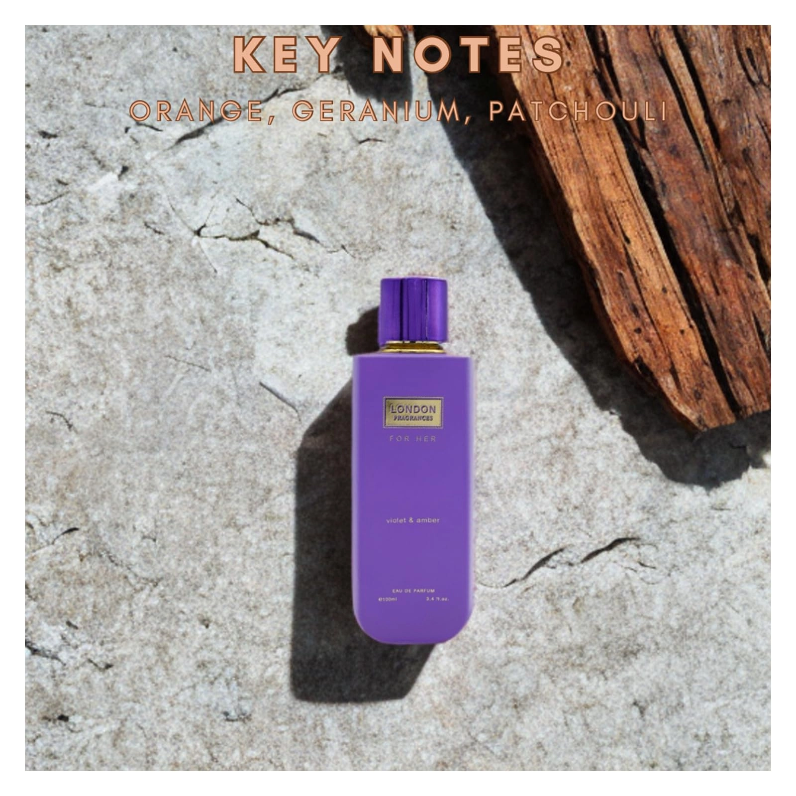Violet and Amber - Eau de Parfum 3.4 oz