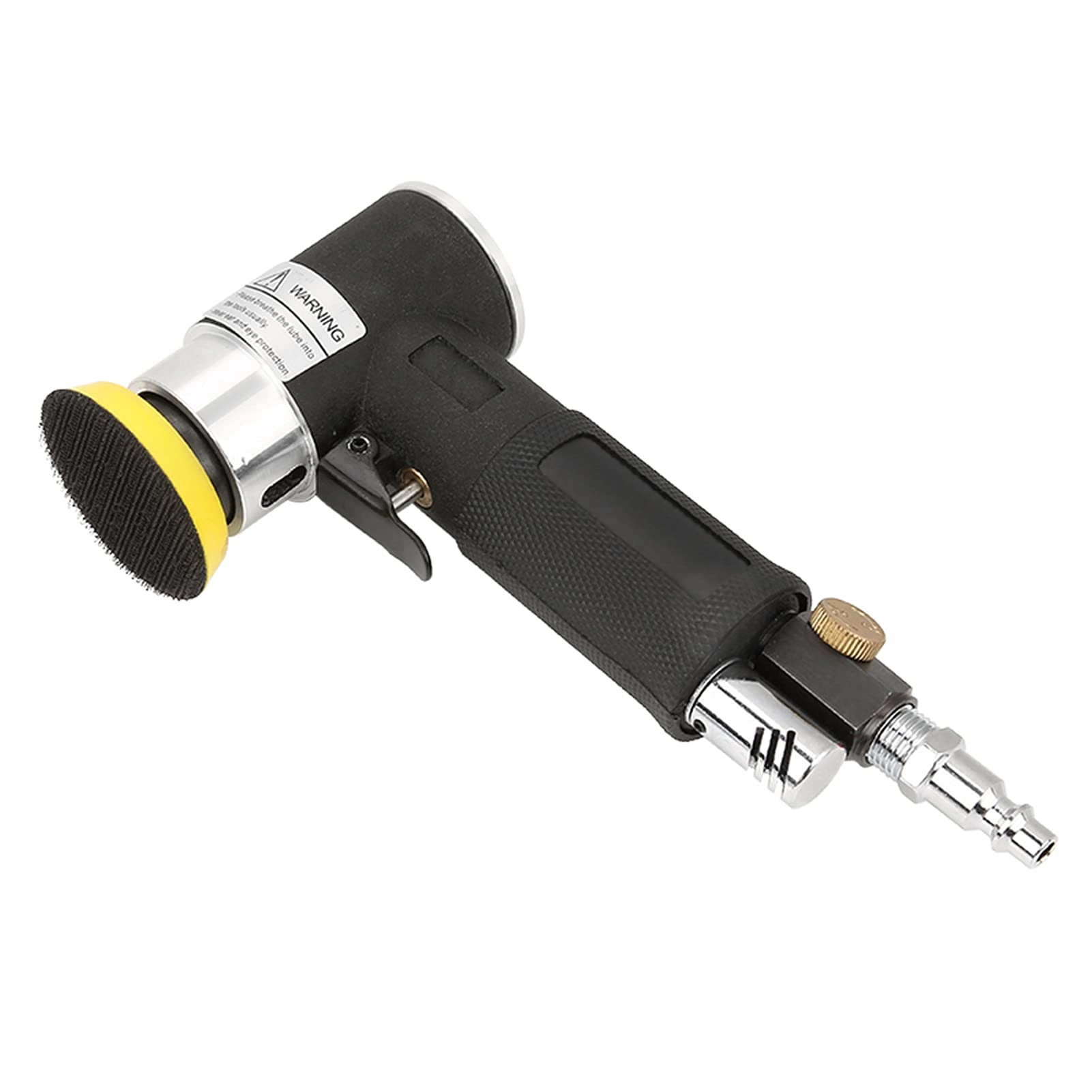 ZFIUFBY Mini Air Angle Sander - 90° Pneumatic + Sanding Pad - 2inch 3inch