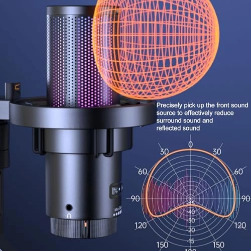 Condenser USB+Wireless Microphone