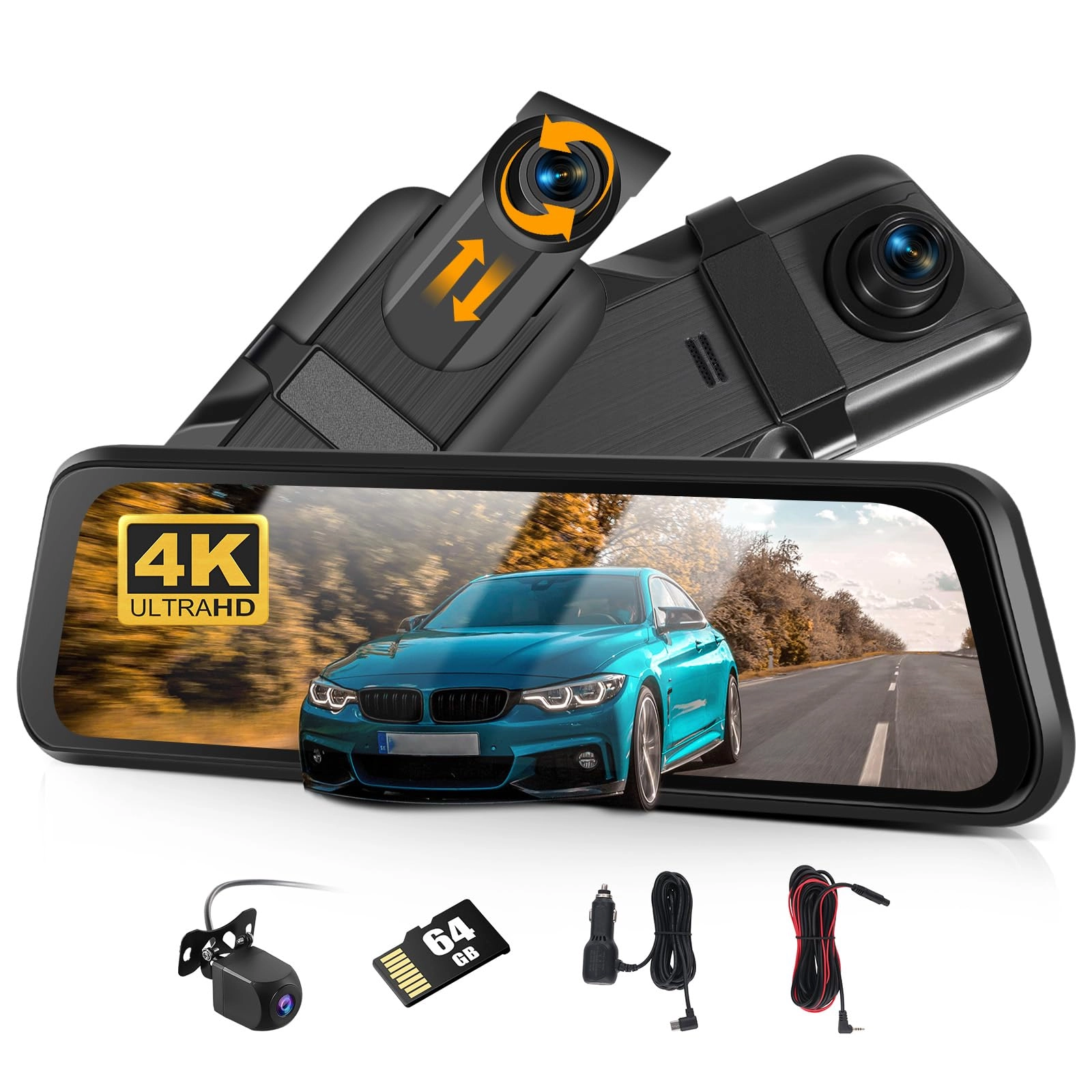 Mirror Dash Cam - 1080P