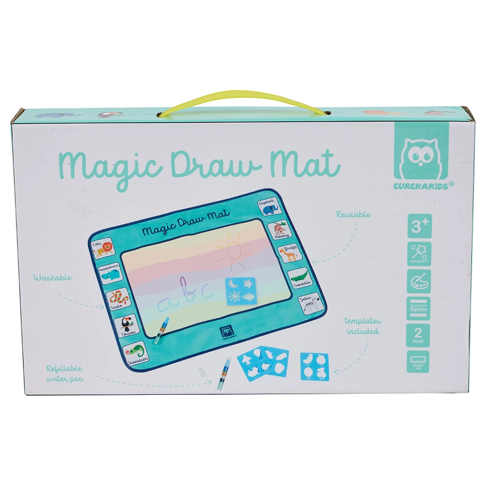 Eurekakids Water Painting Magic Draw Activity Mat - 4 templates 60x80 cm
