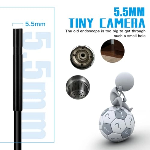 WiFi Borescope Camera - 2m 5.5mm