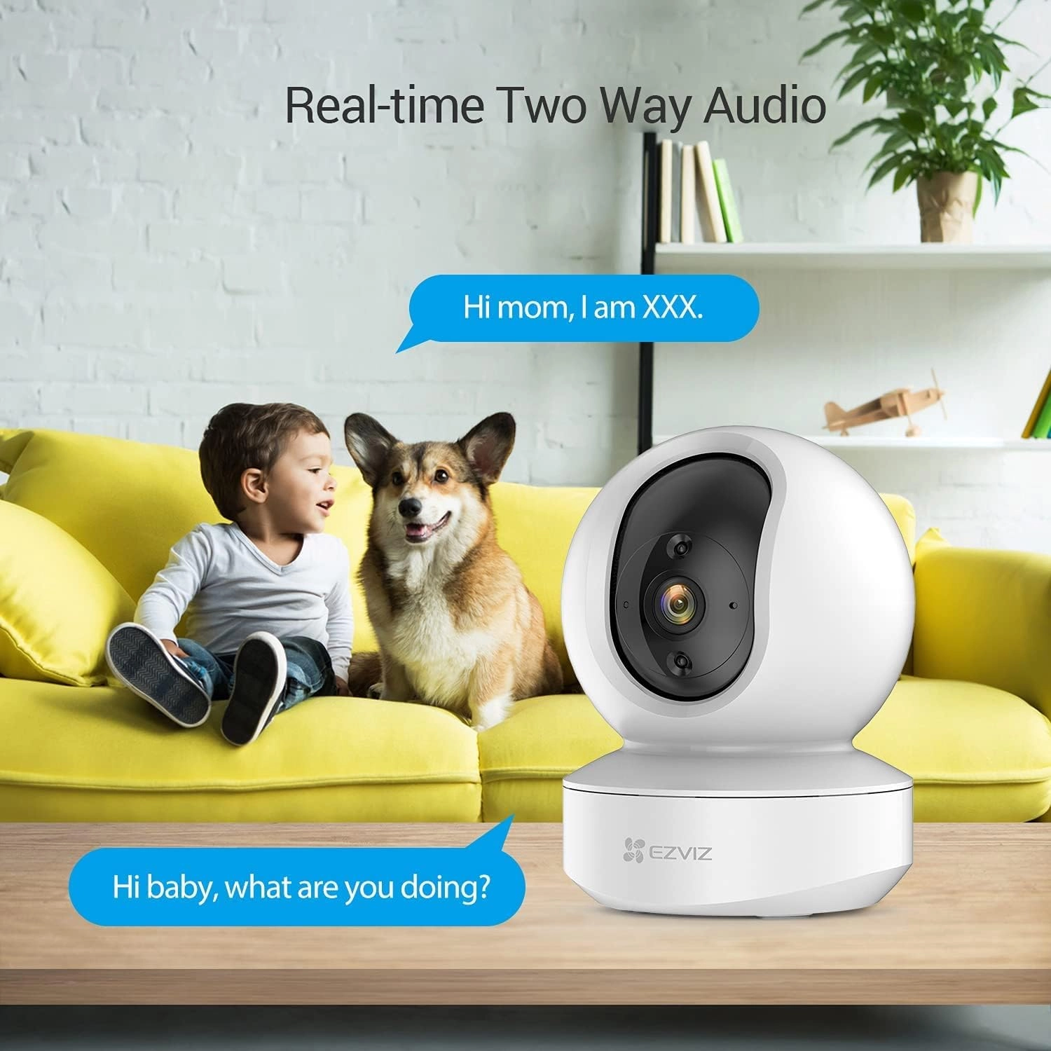 TY1 - 4MP QHD 360 Visual Coverage Indoor Smart WIFI
