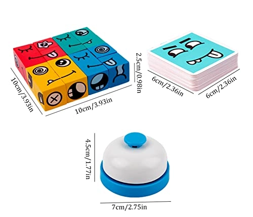 Face Changing Magic Cube - 3 years and up 1 pieces