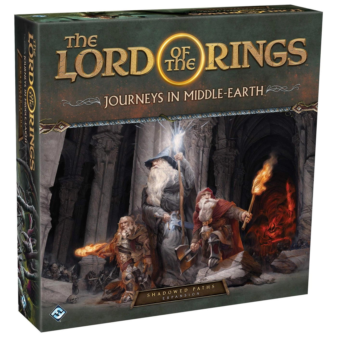 The Lord of the Rings: Journey through Middle Earth: Dark Paths - Card Game (German)