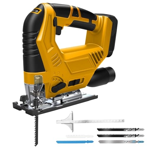 Cordless Jigsaw - 20V 45° Bevel 6-Speed