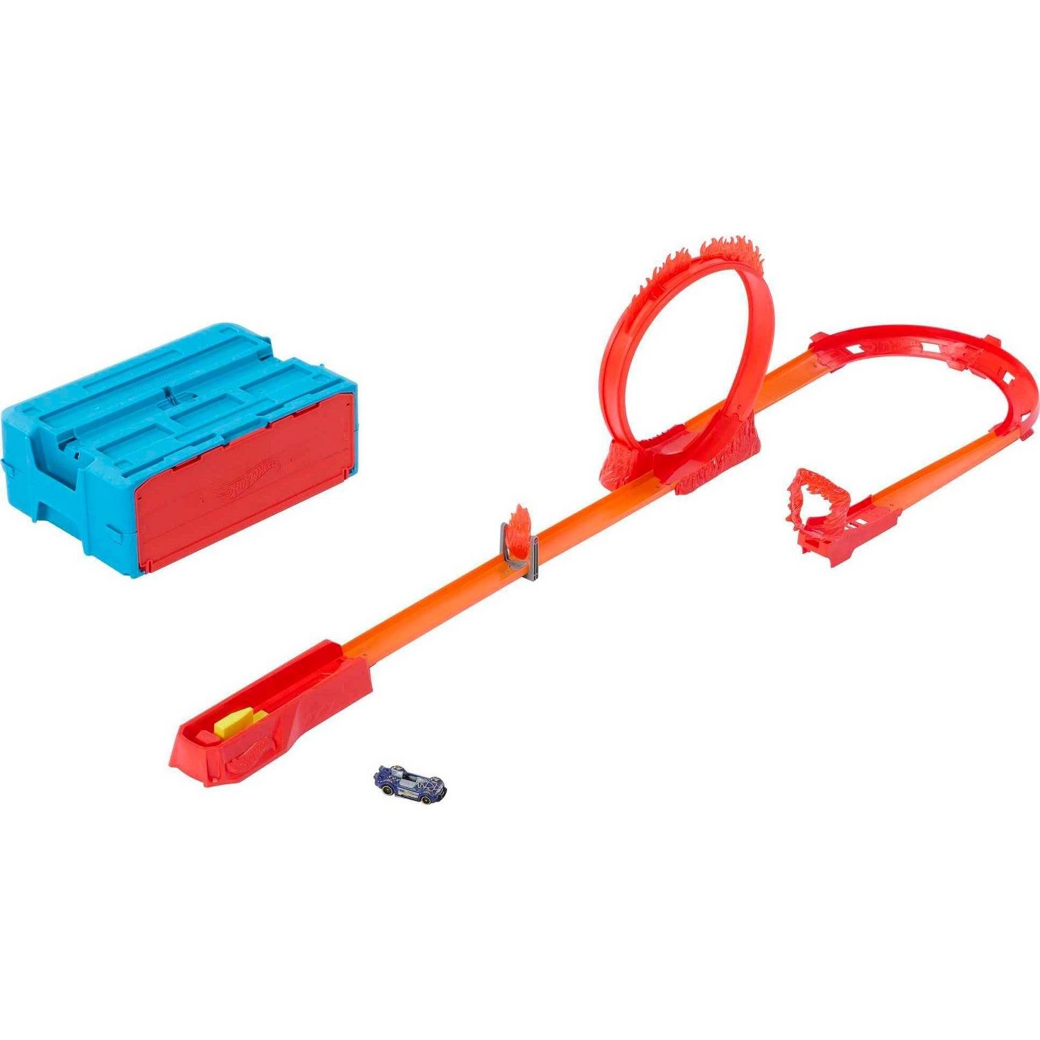 Track Builder Flame Stunt Pack - 16 pcs