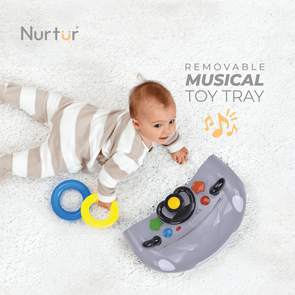 4-In-1 Baby Multi Walker - Music Function EN 71 Certified