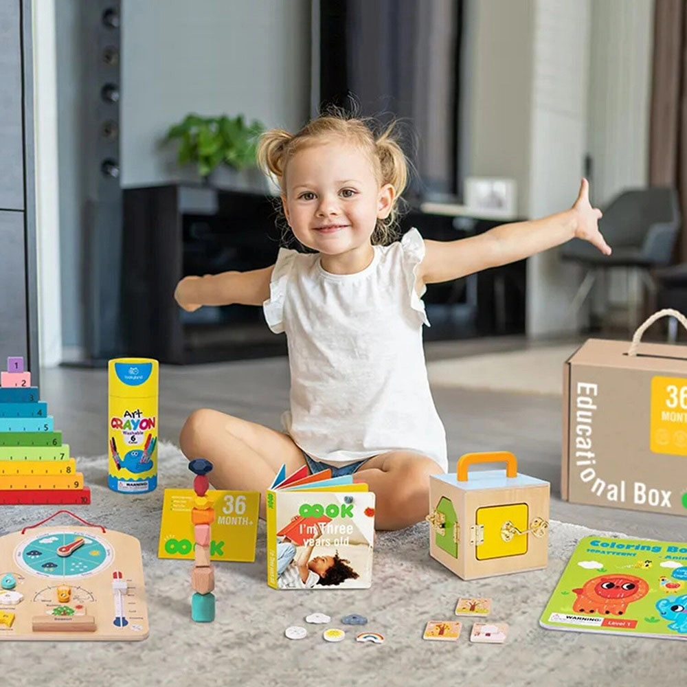 Educational Box - Suitable for 3 years & above 40 pieces