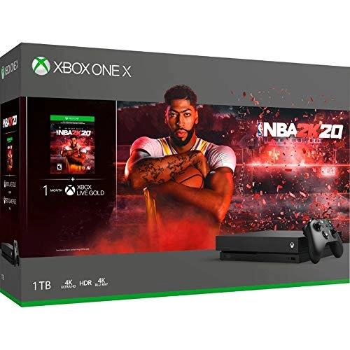 Xbox One X - 1TB + Wireless Controller + NBA 2K20