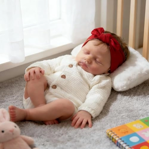 LOULOU Reborn Baby Doll - 20 Inch Vinyl Girl Ages 3+