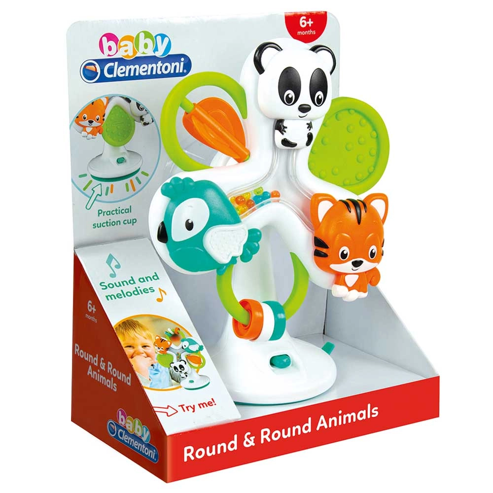 Baby Round & Round Animals - Suitable for 6 months and above