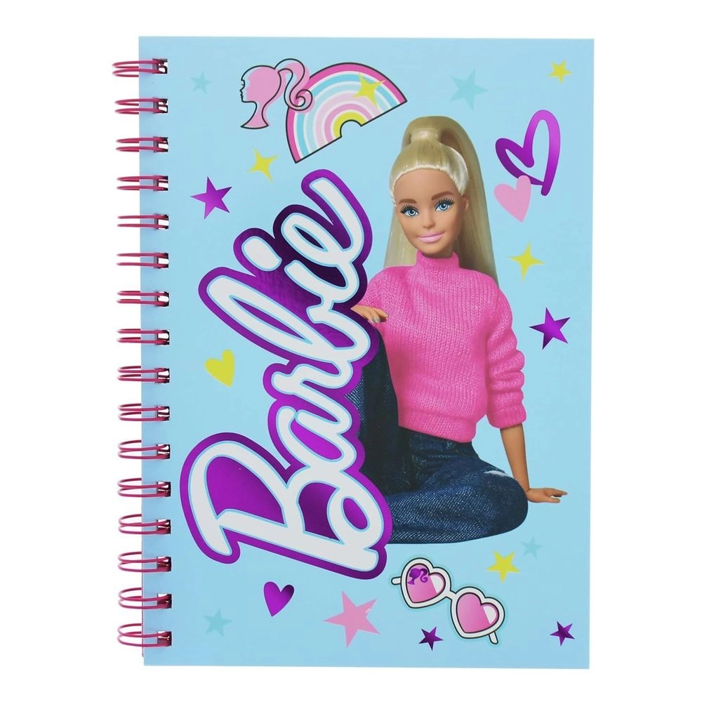 BLUEPRINT COLLECTIONS Barbie Notebook A5 - Lined 80 Pages