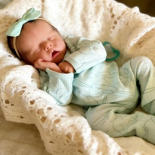 Reborn Baby Doll - 18 inch Silicone Boy and Girl Ages 3+ Bundle