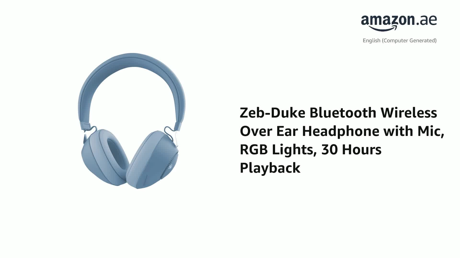 ZEB-DUKE Wireless Headphone