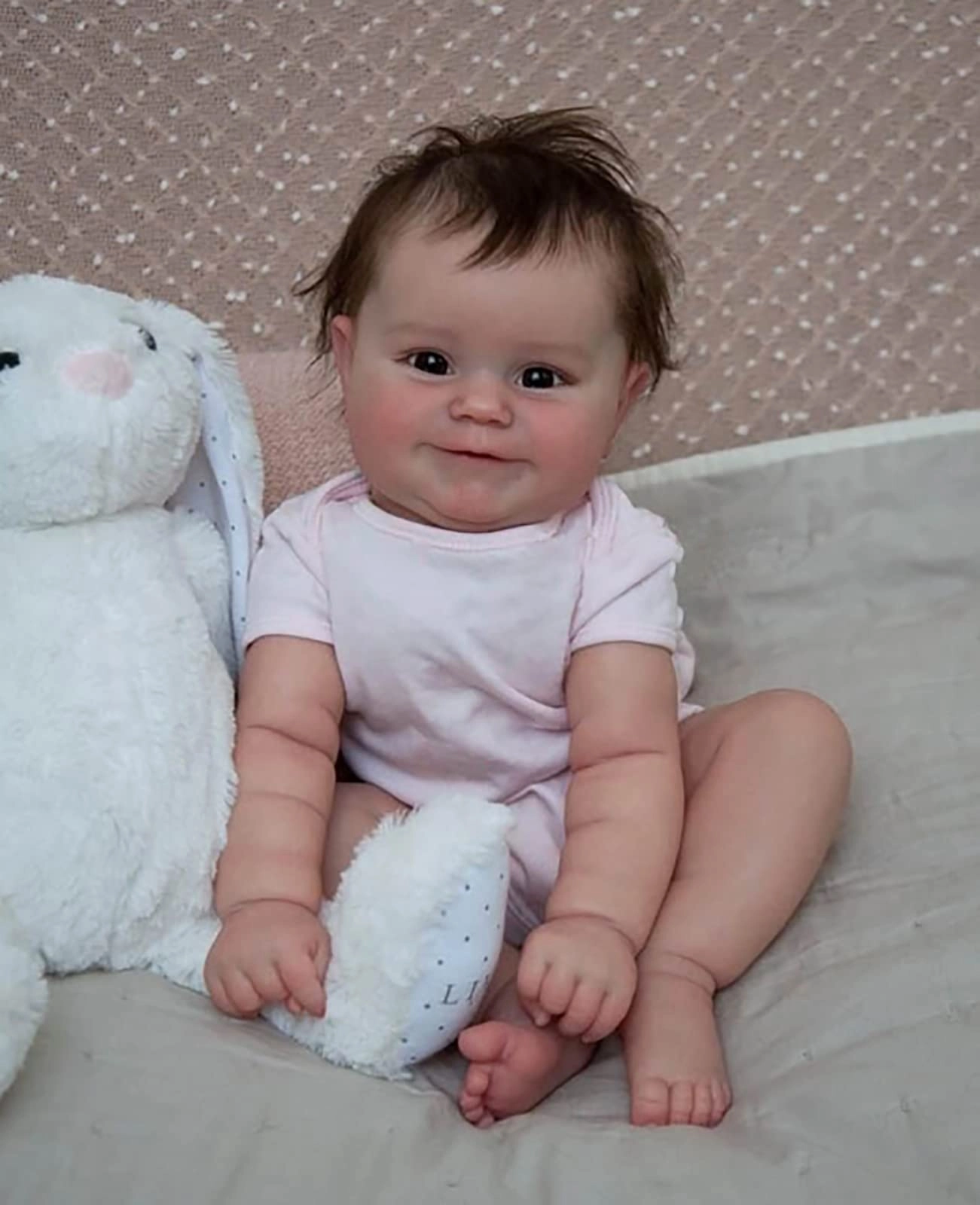 Reborn Baby Doll - 19 Inch Vinyl Ages 3+