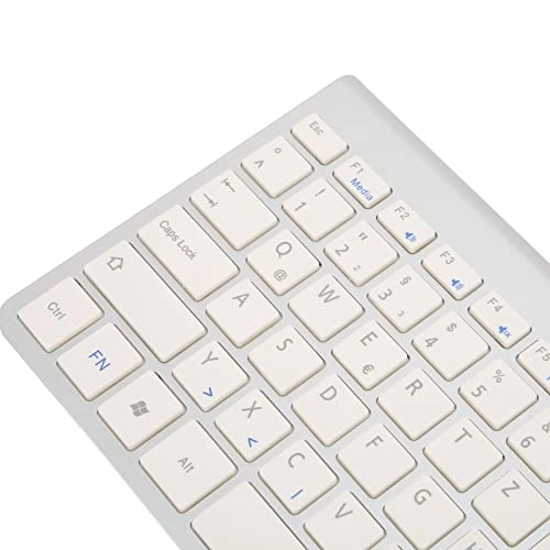 Stylish and Portable Bilingual Keyboard - DE/EN Wireless
