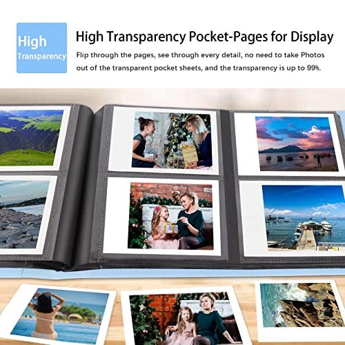 160 Pockets Photo Album - 1 piece(s) 3.5x4.5 Inch