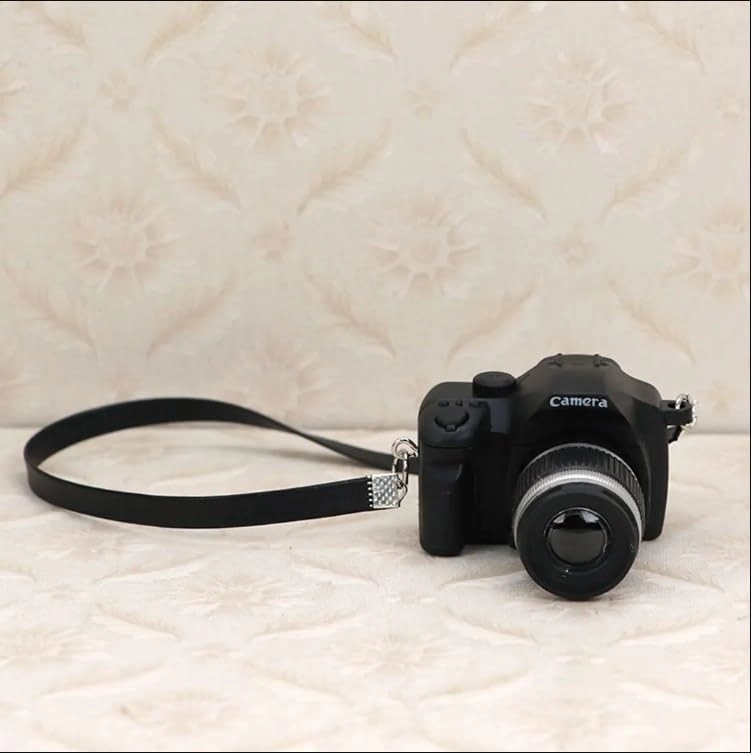 Miniature Camera Figurine - Plastic