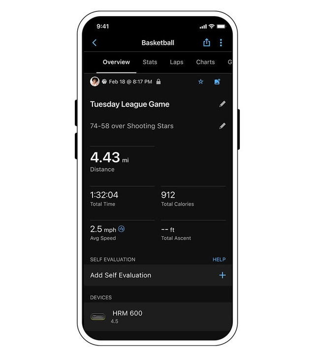 ACTIVITY RECORDING