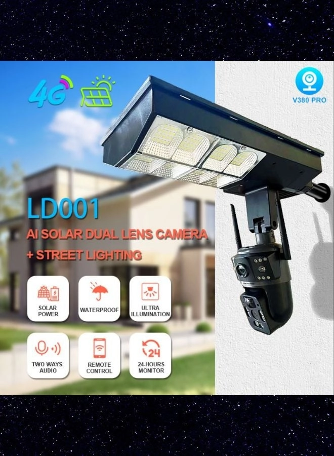 4MP LED Solar Street Light