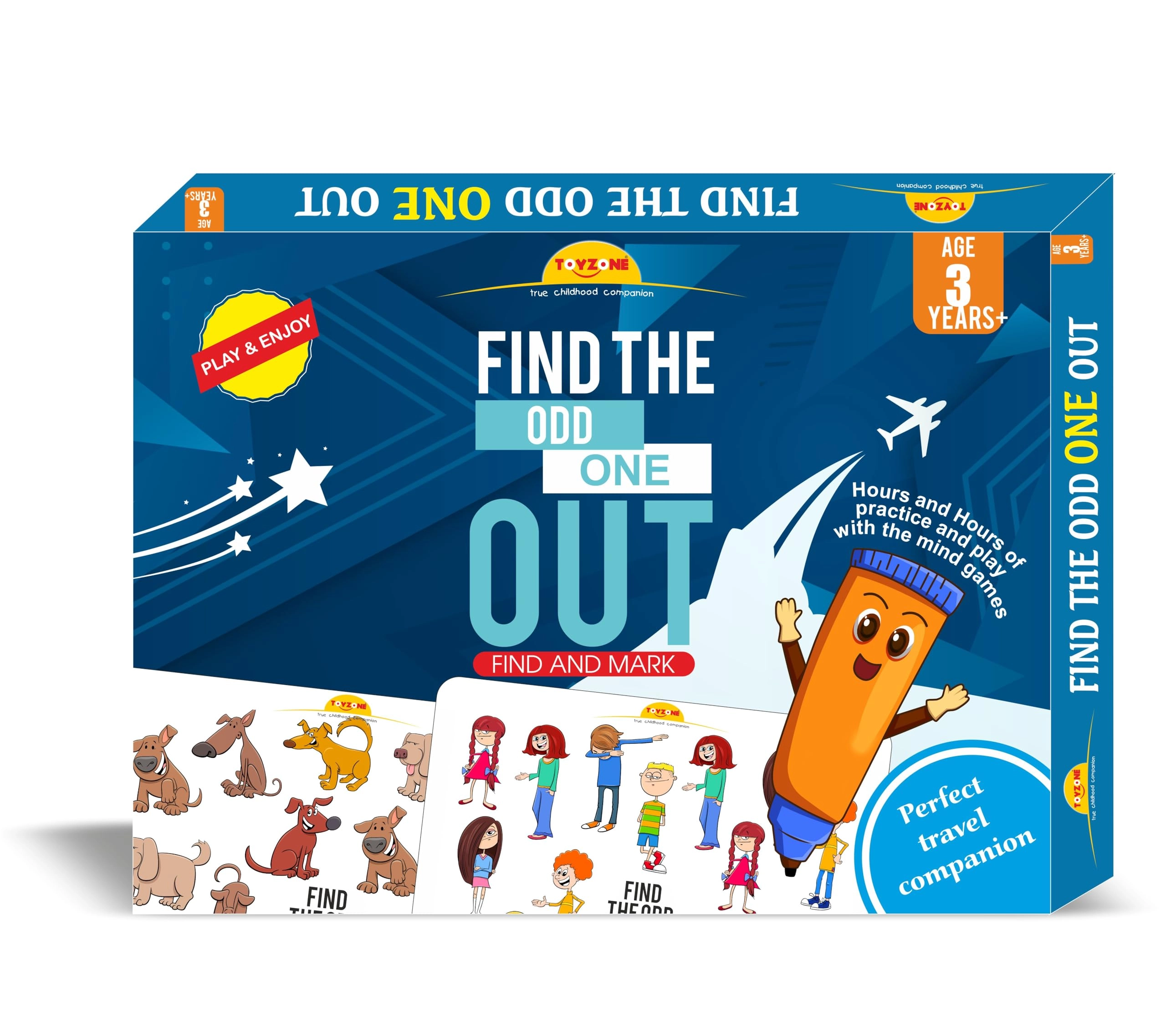 Toyzone Impex Pvt Ltd Find The Odd One Out - 36 months - 3 years