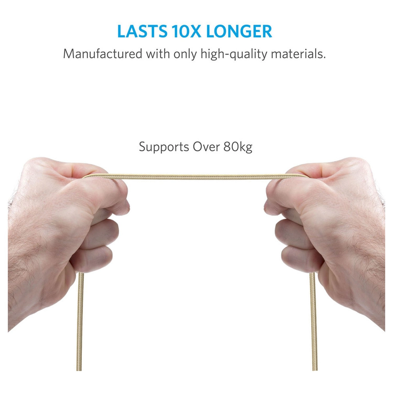 PowerLine+ Micro USB Cable Micro USB to Type A 0.9m