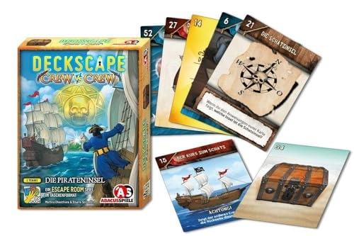Deckscape - Crew vs Crew - The Pirate Island - Card Game (German)