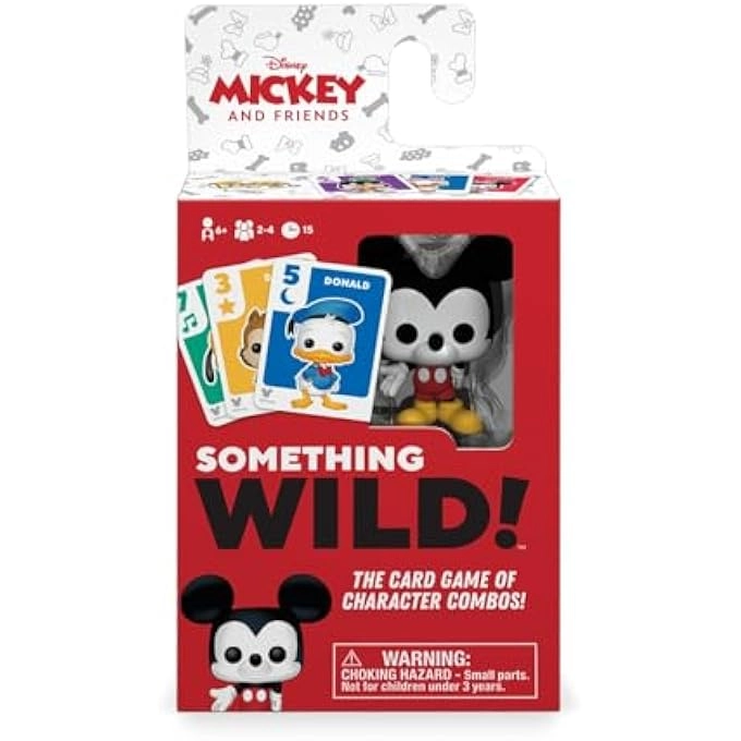 rayihni SOMETHING WILD - MICKEY & FRIENDS THE LITTLE MERMAID - CARD GAME